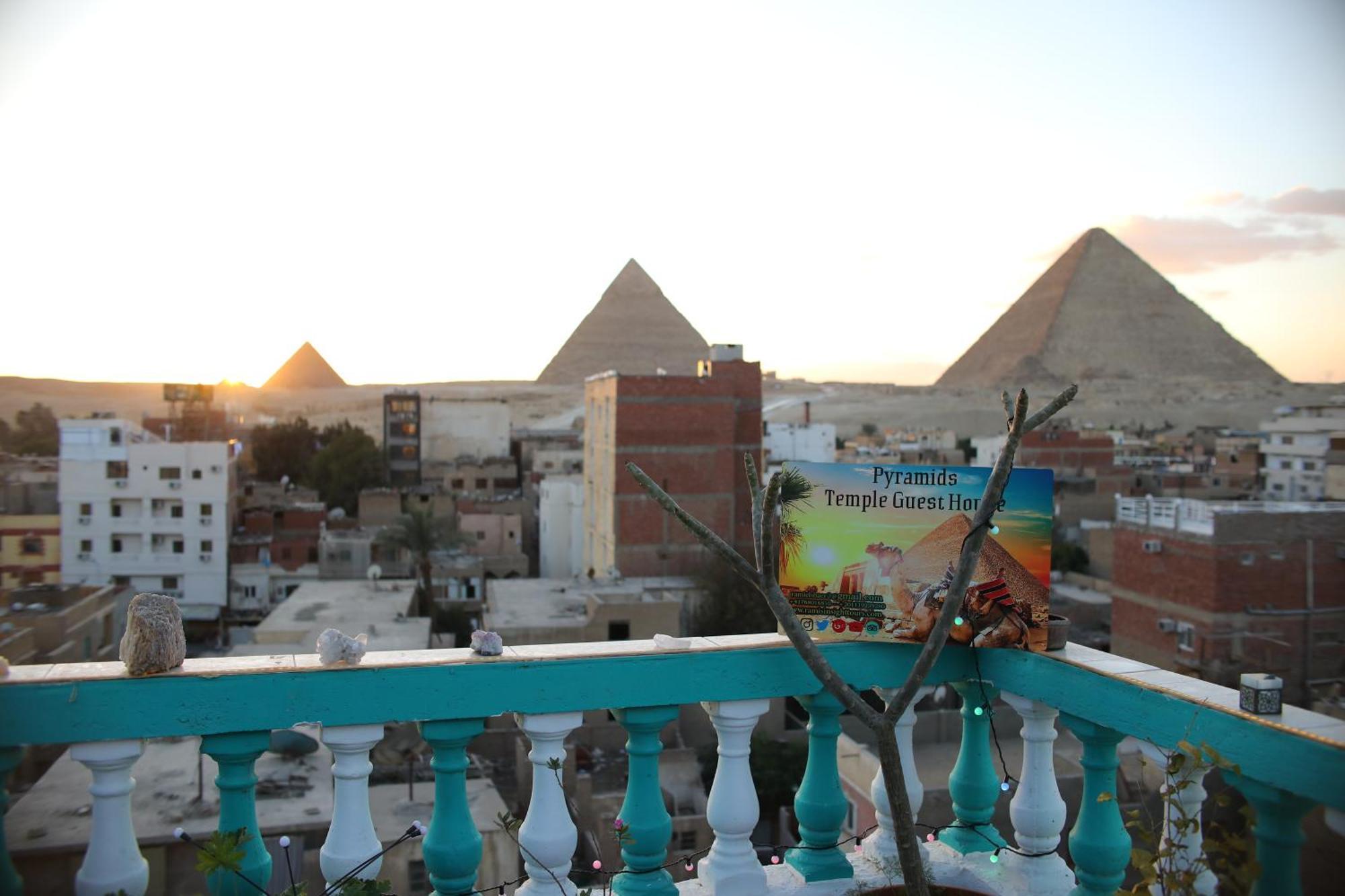 Pyramids Temple Guest House Kafret el-Gabal 外观 照片