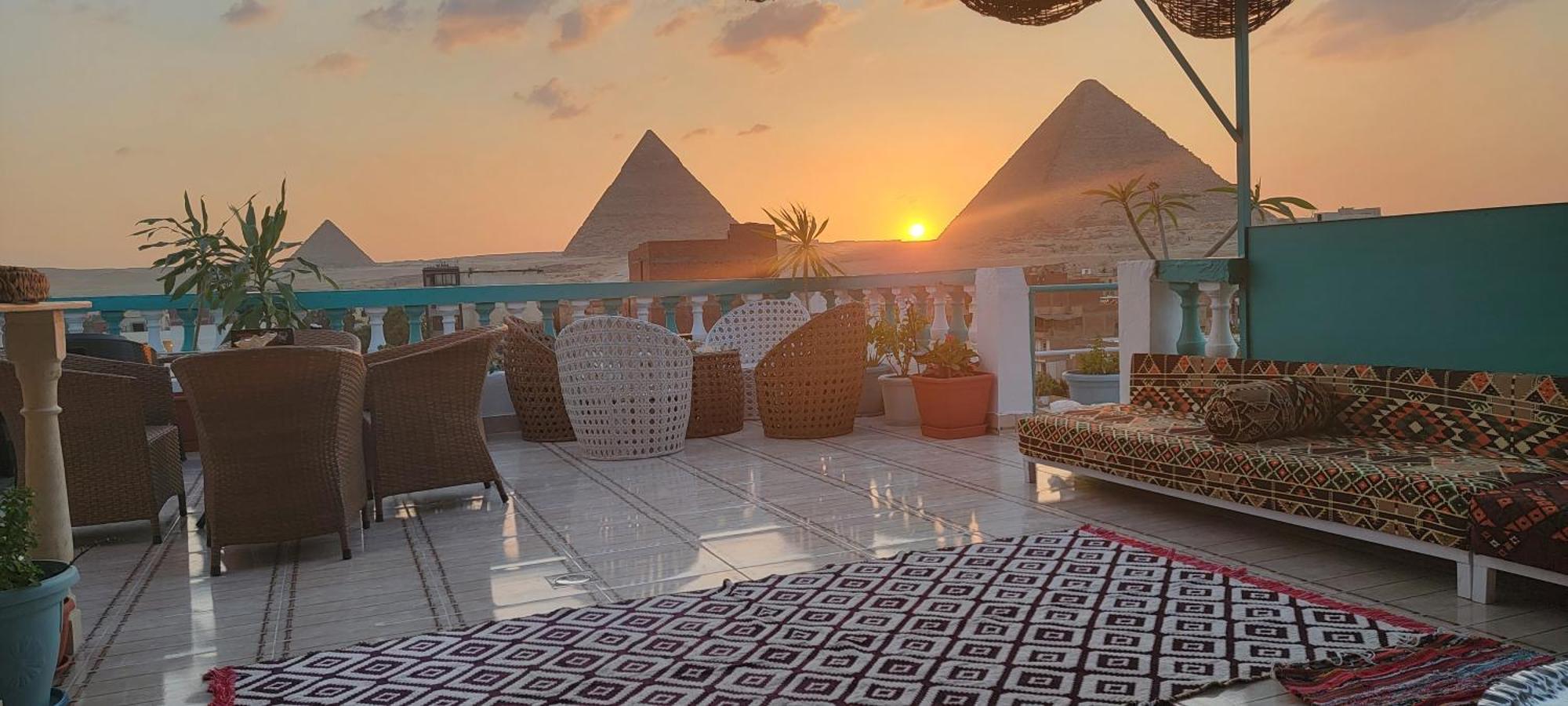 Pyramids Temple Guest House Kafret el-Gabal 外观 照片