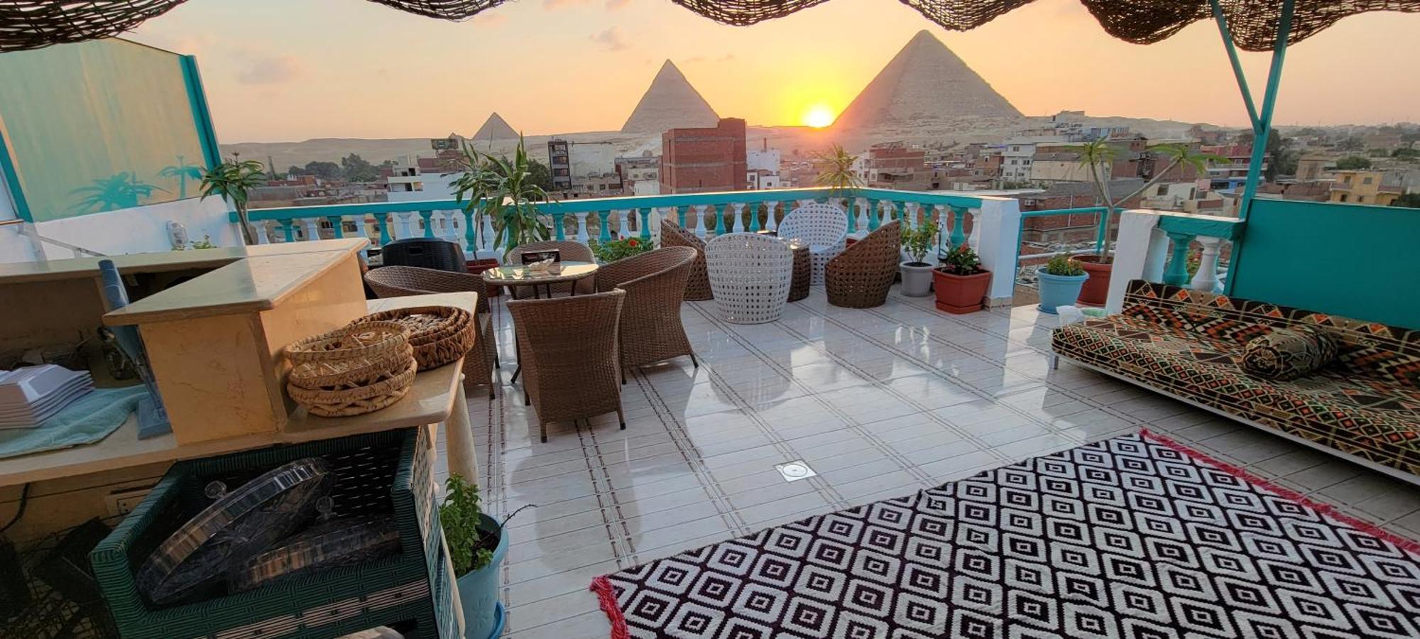 Pyramids Temple Guest House Kafret el-Gabal 外观 照片