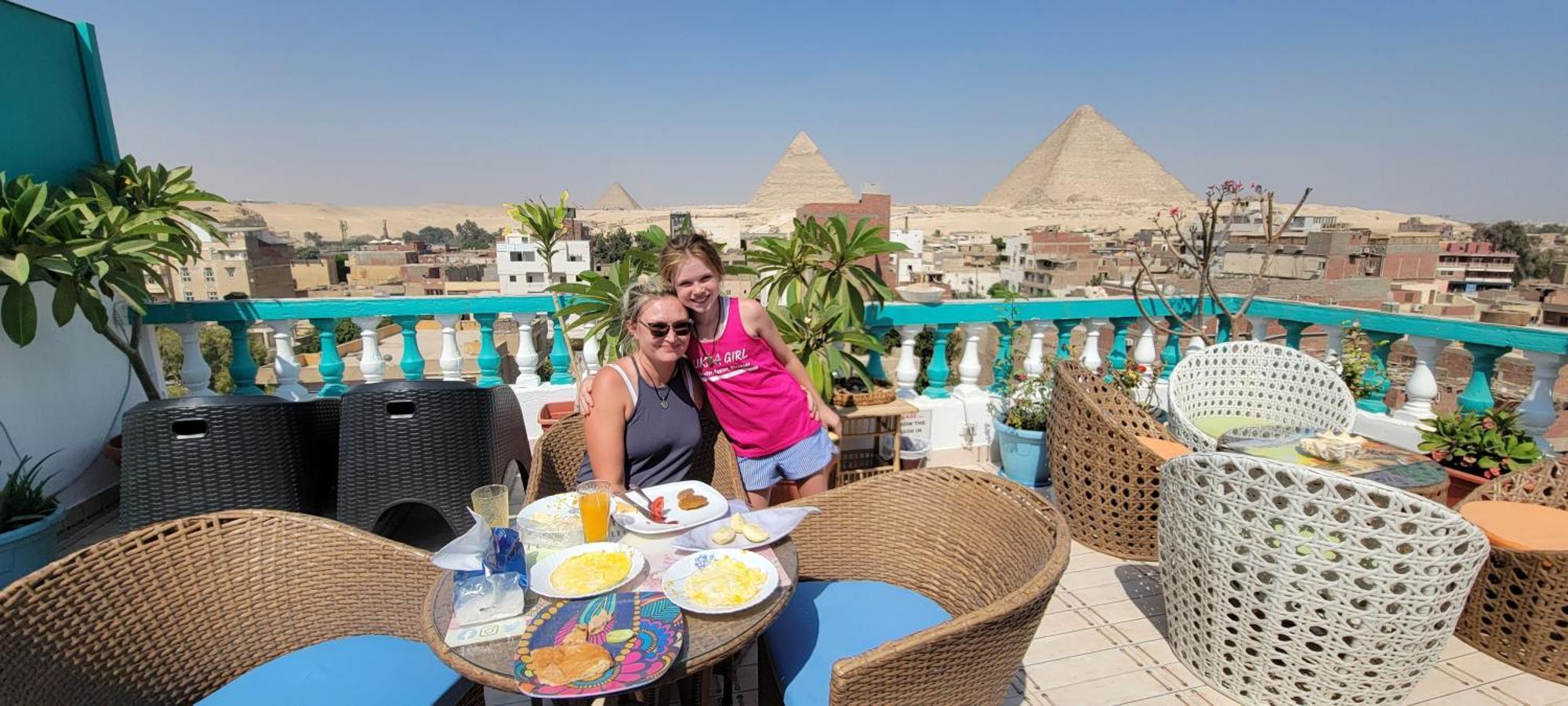 Pyramids Temple Guest House Kafret el-Gabal 外观 照片
