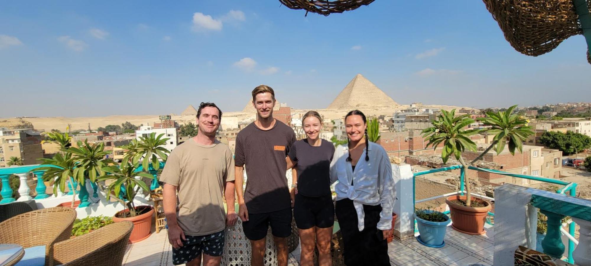 Pyramids Temple Guest House Kafret el-Gabal 外观 照片