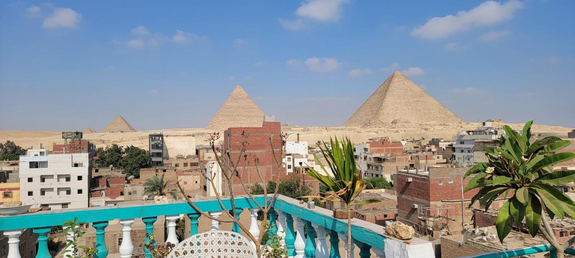 Pyramids Temple Guest House Kafret el-Gabal 外观 照片