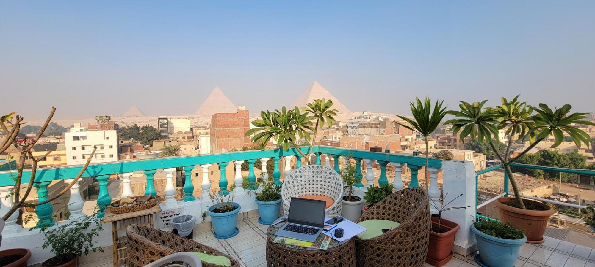Pyramids Temple Guest House Kafret el-Gabal 外观 照片