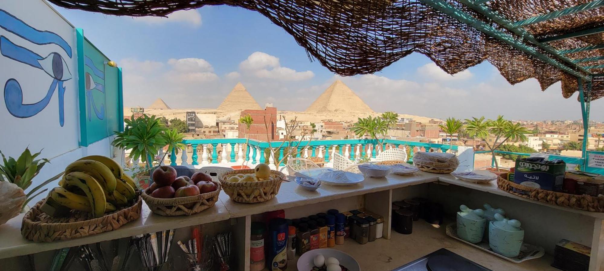 Pyramids Temple Guest House Kafret el-Gabal 外观 照片
